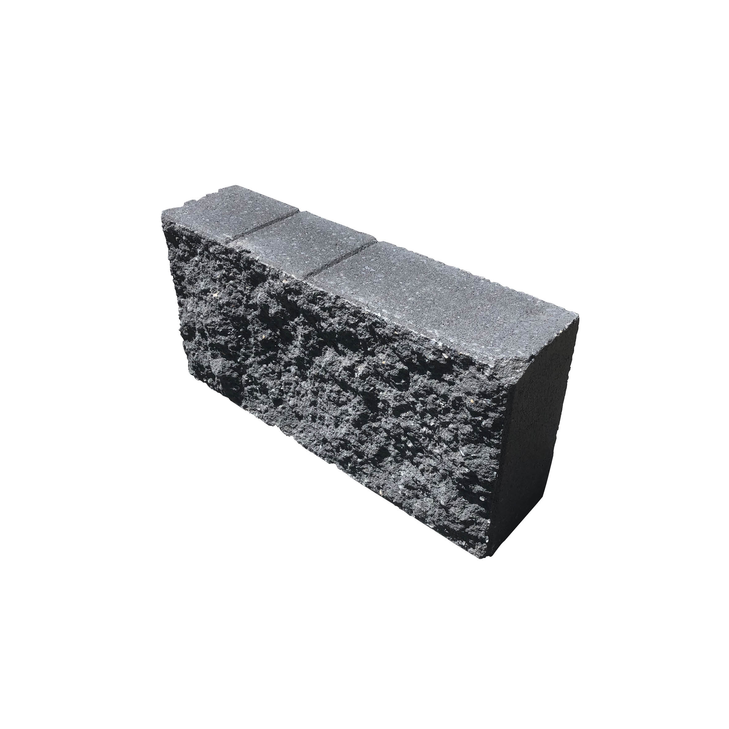 Garden Edge Block Aggregate - Charcoal