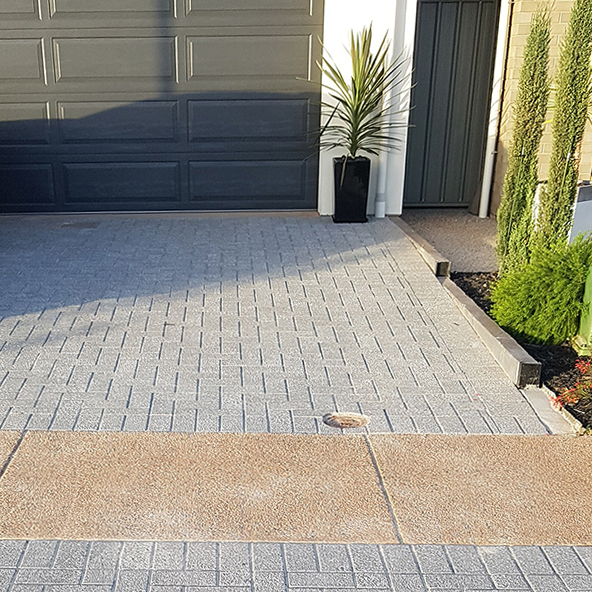 Driveway Pavers Exposed Aggregate